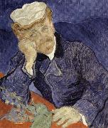 Vincent Van Gogh Portrait of Doctor Gachet oil painting on canvas